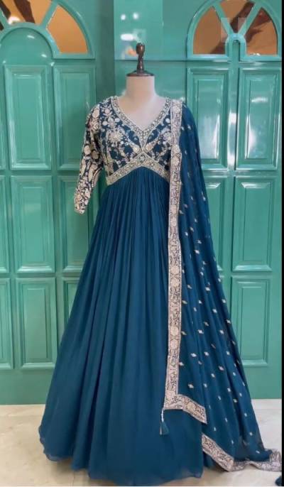 DN 5862 BY RTC DESIGNER FAUX GEORGETTE SALWAR SUIT WHOLESALER IN INDIA